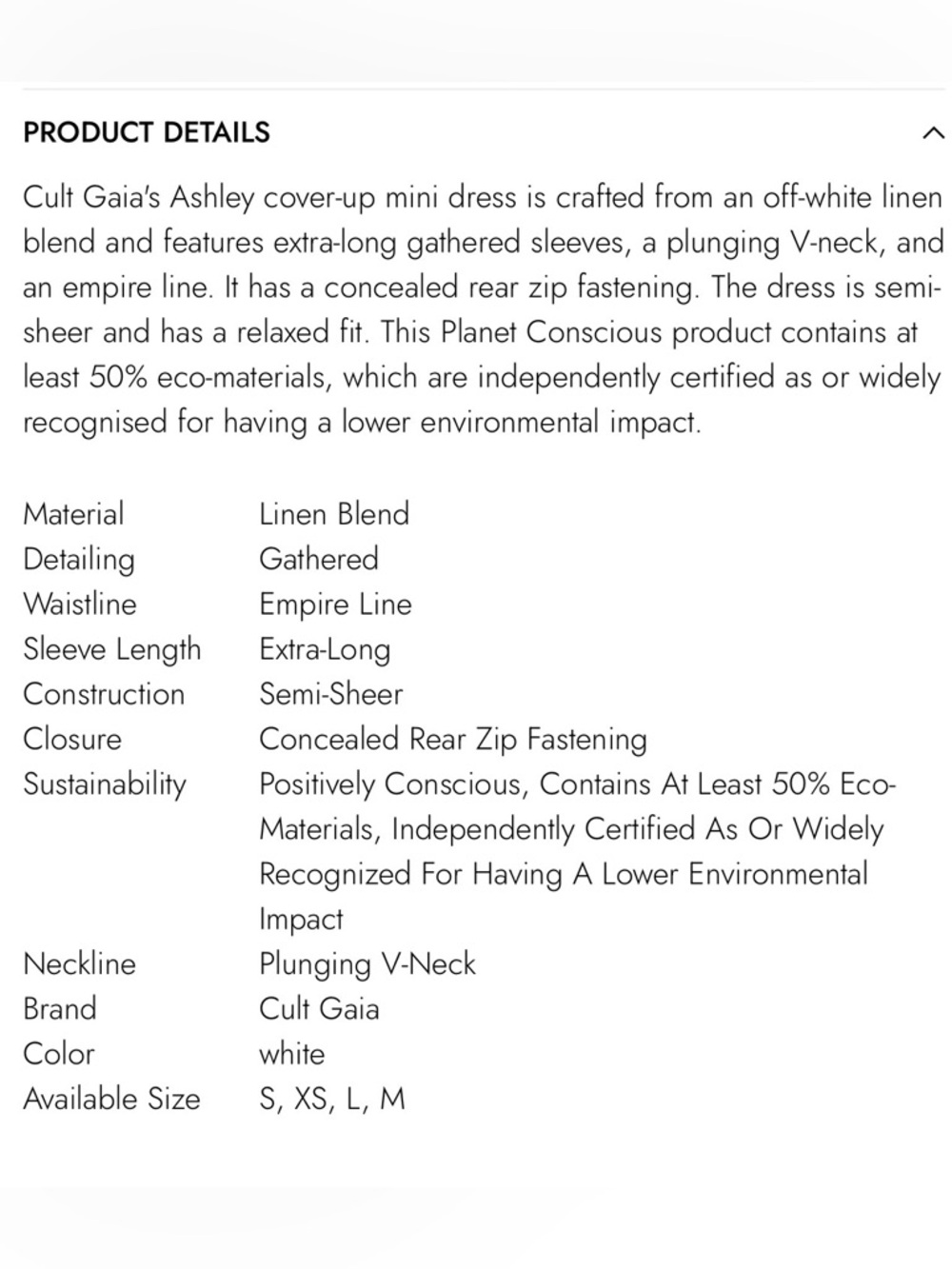 Cult Gaia Ashly dress - Picture 16 of 16